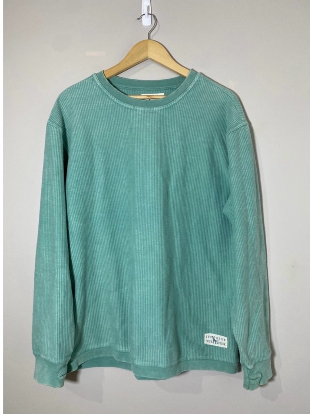 Southern Fried Cotton Ribbed Crewneck Shirt